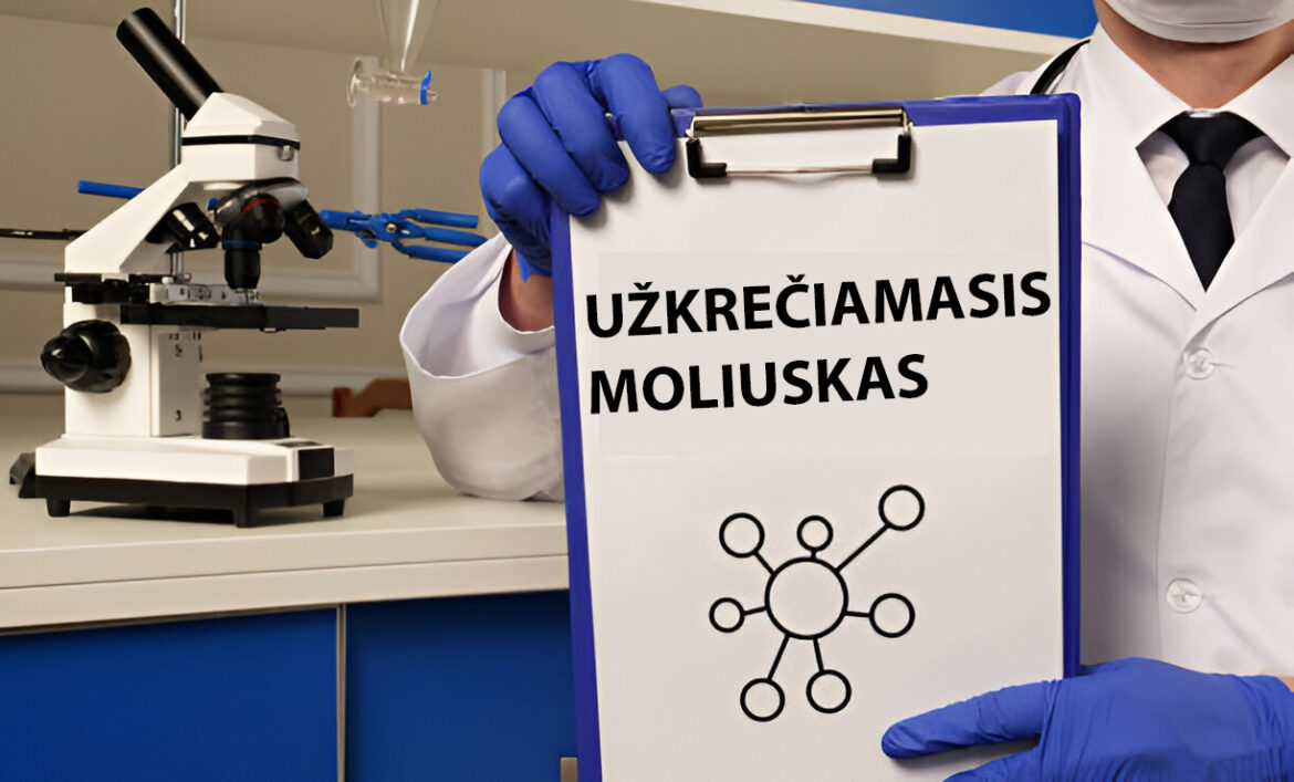 latviski: lipīgais molusks

Medicīniskajā kontekstā visbiežāk lietotais un terminoloģiski pareizais nosaukums ir:

**lipīgi (vai infekciozie) molluski**  
vai  
**molluscum contagiosum**

Sk. arī:  
– Molluscum contagiosum – *latviski bieži nelokalizē, bet lieto kā “molluscum” vai “mollusks”*.  
– Oficiālajos Veselības ministrijas un medicīnas resursos lieto abus variantus: “molluscum contagiosum” un “lipīgais molusks”.  

**Iesakāmais variants latviski:**
**Lipīgais molusks** (vai, ja konteksts ir skaidrs, “mollusks”)