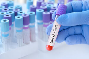 Glukozės-6-fosfato dehidrogenazės (G6PD) trūkumas