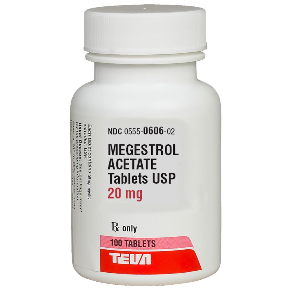 Megestrols: lietošana, blakusparādības, mijiedarbība