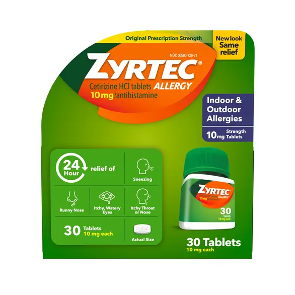 Zyrtec lietojamās formas: lietošana, blakusparādības, mijiedarbība